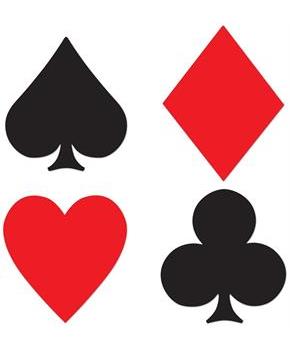 Card "Suit" Cutouts