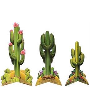 3-D Cactus Centerpieces