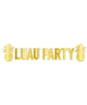 Foil Luau Party Streamer