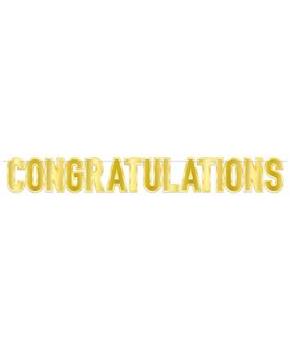 Foil Congratulations Streamer