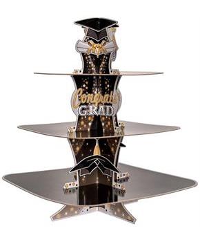 Graduation Cupcake Stand