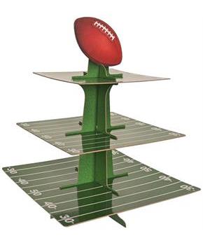Football Cupcake Stand