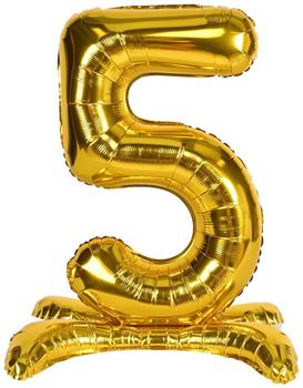 Self-Standing Balloon Number "5"