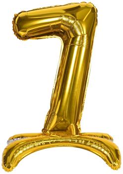 Self-Standing Balloon Number "7"