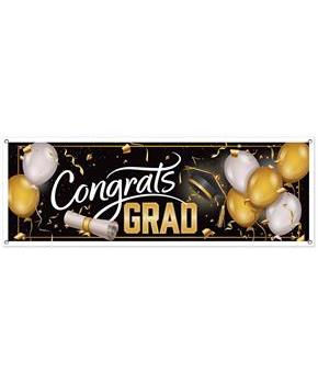 Congrats Grad Sign Banner
