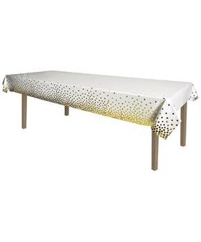 Metallic Polka Dots Tablecover