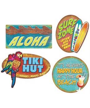 Luau Cutouts