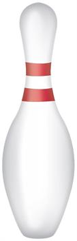 Bowling Pin Cutout