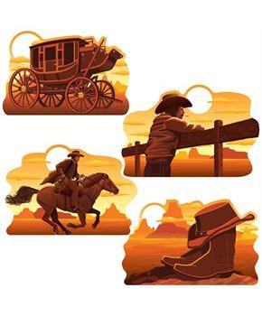 Wild West Cutouts