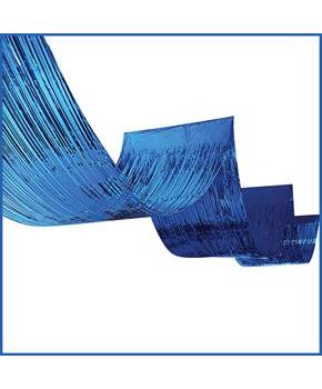 1-Ply Metallic Fringe Ceiling Curtain