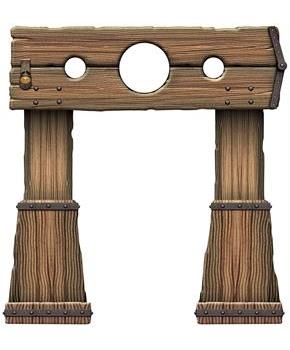 Stockade Photo Prop Stand-Up