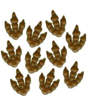 Dinosaur Tracks Peel 'N Place