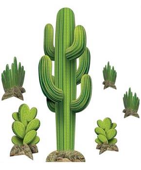 Western Cacti Stand-Ups