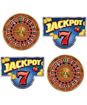 Cas Hang Roulette Wheels &Jackpot Signs