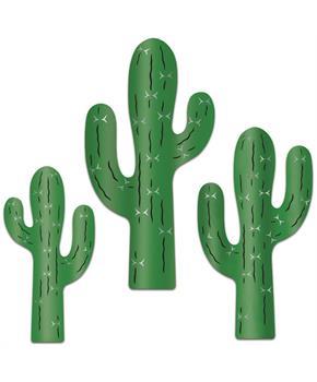 Foil Cactus Silhouettes