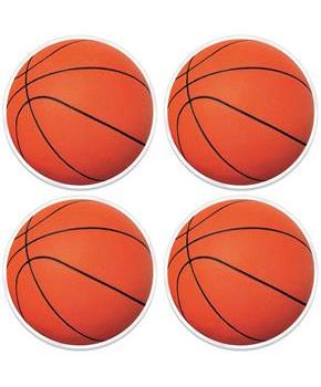 Plastic Basketball Placemats