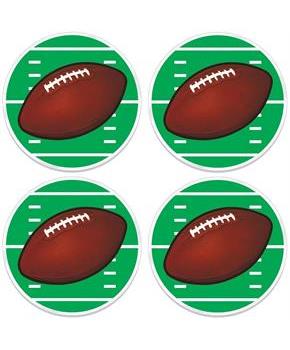 Plastic Football Placemats