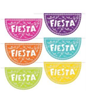 Fiesta Picado Style Plastic Buntings