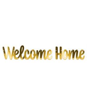 Foil Welcome Home Streamer