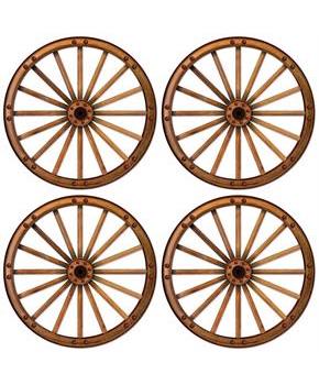 Wagon Wheel Cutouts