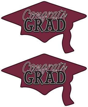 Congrats Grad Cutouts