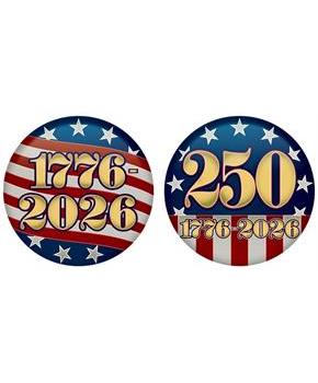 Semiquincentennial Buttons