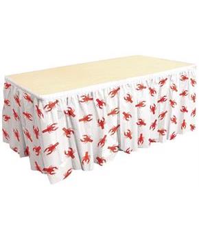 Crawfish Table Skirting