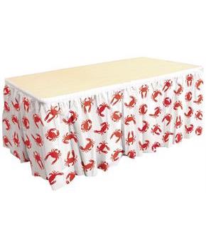 Crab Table Skirting