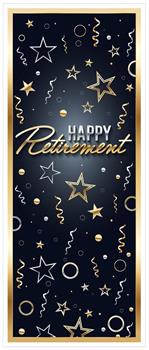 Happy Retirement Door Cover
