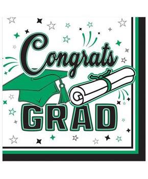 Congrats Grad Beverage Napkins