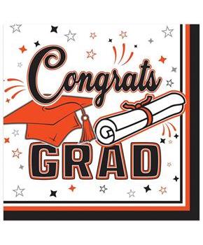 Congrats Grad Beverage Napkins