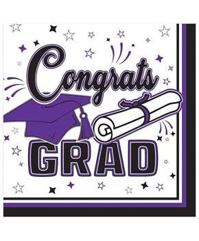 Congrats Grad Beverage Napkins