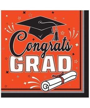 Congrats Grad Luncheon Napkins