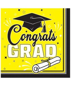 Congrats Grad Luncheon Napkins