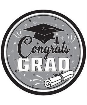 Congrats Grad Plates