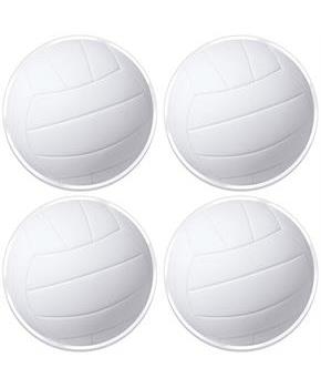 Plastic Volleyball Placemats