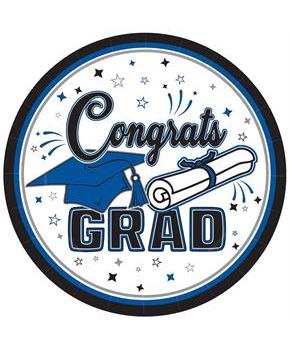 Congrats Grad Plates