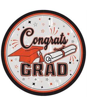 Congrats Grad Plates