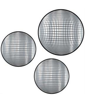 Disco Ball Wall Decorations