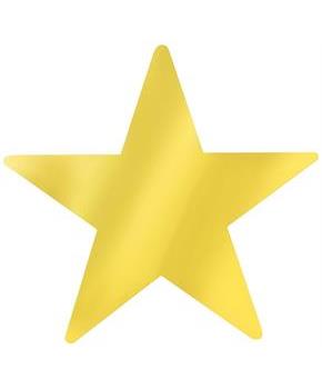 Metallic Star Cutouts