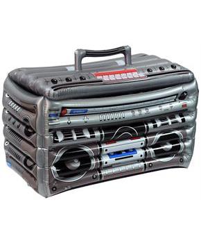 Inflatable Boom Box Cooler