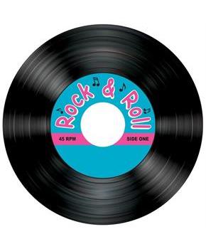 Rock & Roll Record Coasters
