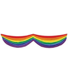 Rainbow Fabric Bunting