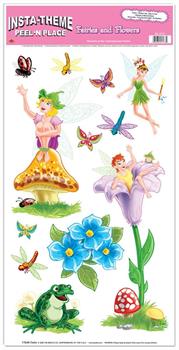 Fairies & Flowers Peel 'N Place