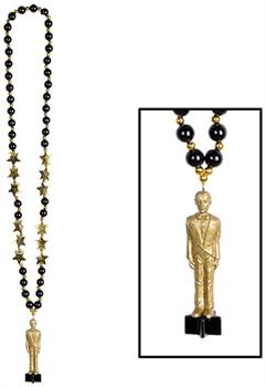 Beads w/Awards Night Statuette