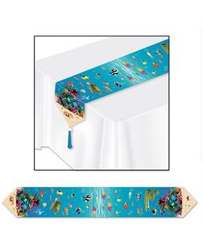 Printed Under The Sea Table Runner