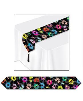 Printed Rock & Roll Table Runner