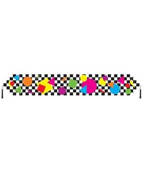 Printed Party Shapes Table Runner