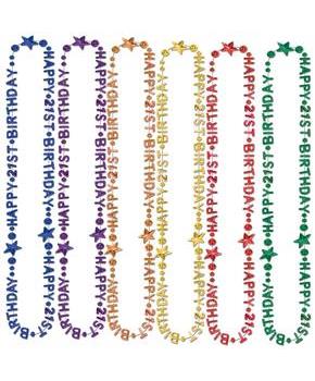 "21st" Birthday Beads-Of-Expression