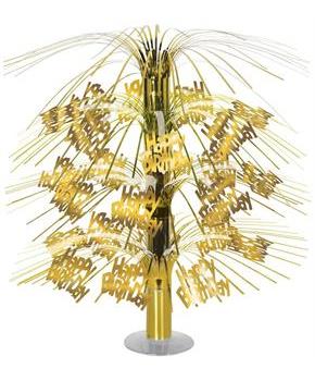 Happy Birthday Cascade Centerpiece